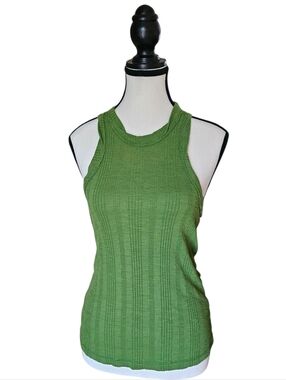 Anthropologie Pilcro Ribbed Tank Small